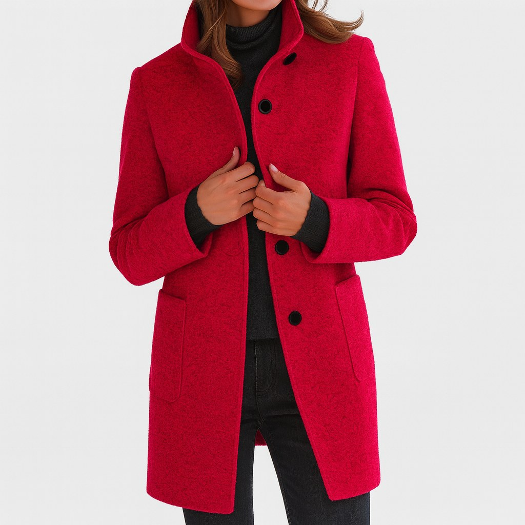 Cappotto invernale donna classico dal taglio strutturato 6