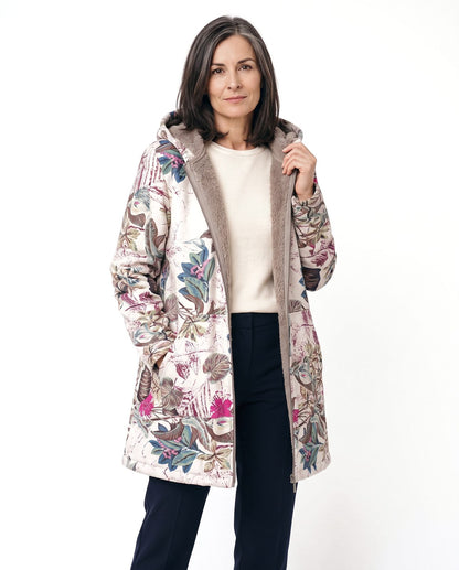 Cappotto invernale donna morbido con tasche profonde 1
