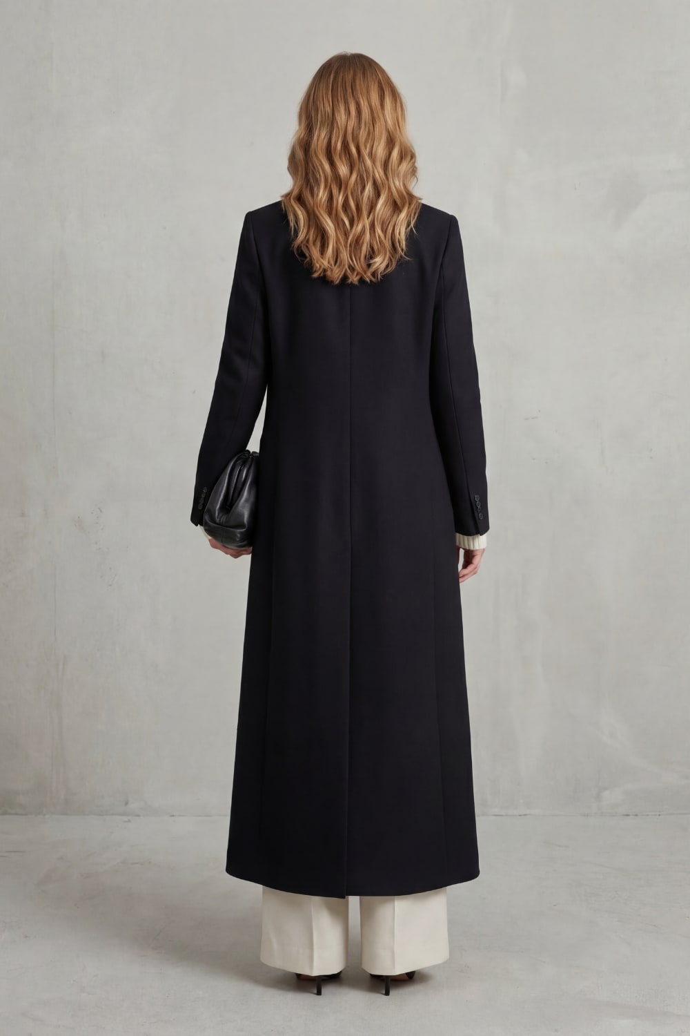 Cappotto lungo sartoriale donna 4