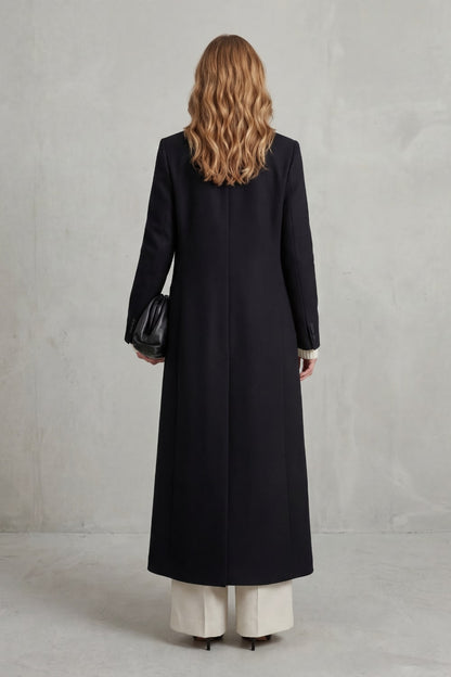 Cappotto lungo sartoriale donna 4
