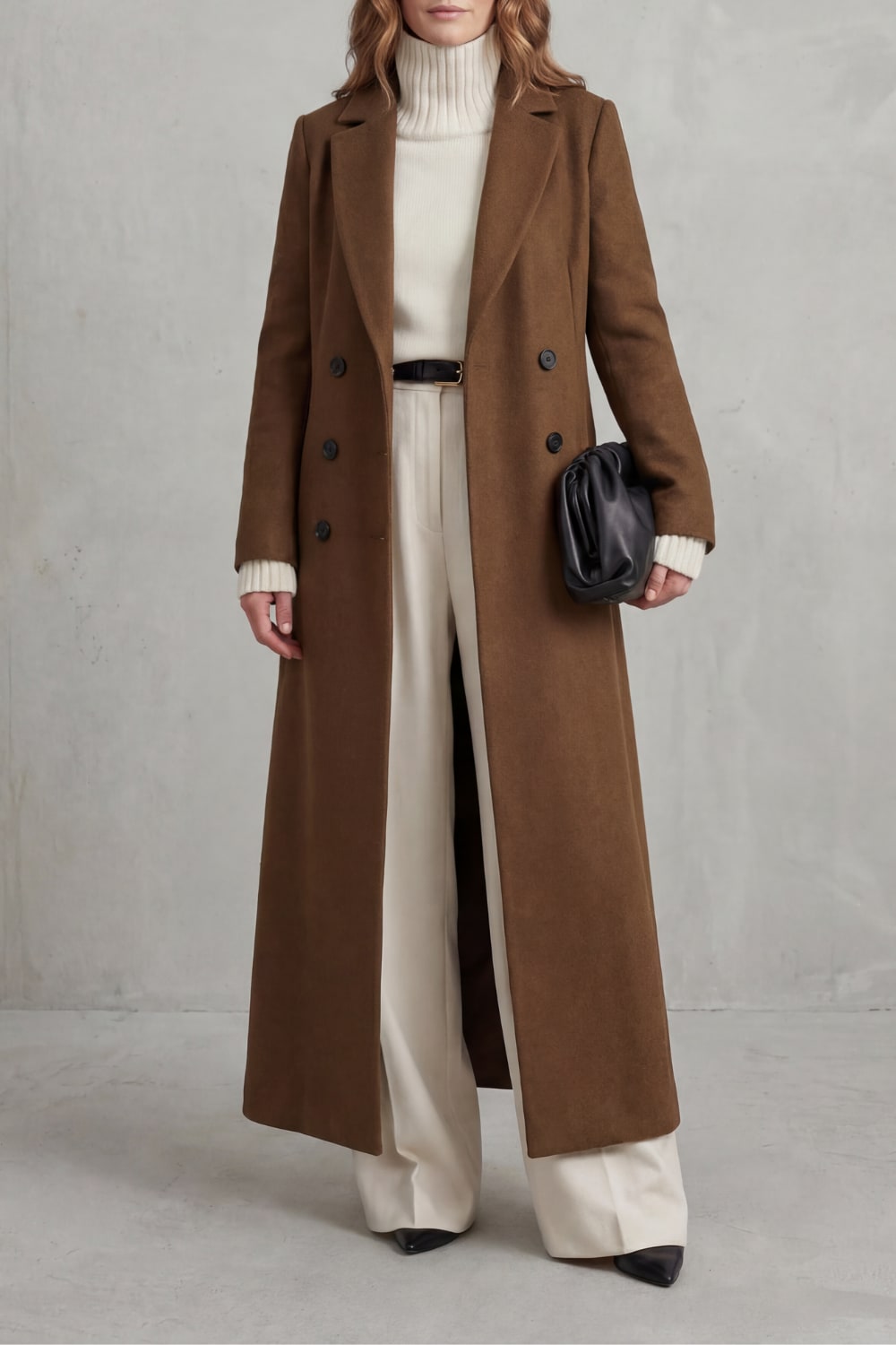 Cappotto lungo sartoriale donna 5