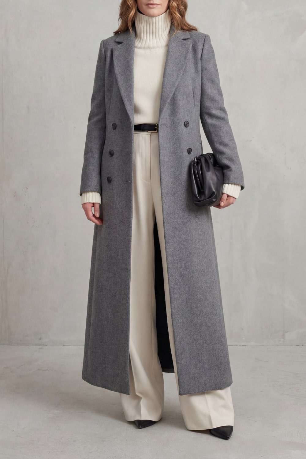 Cappotto lungo sartoriale donna 8