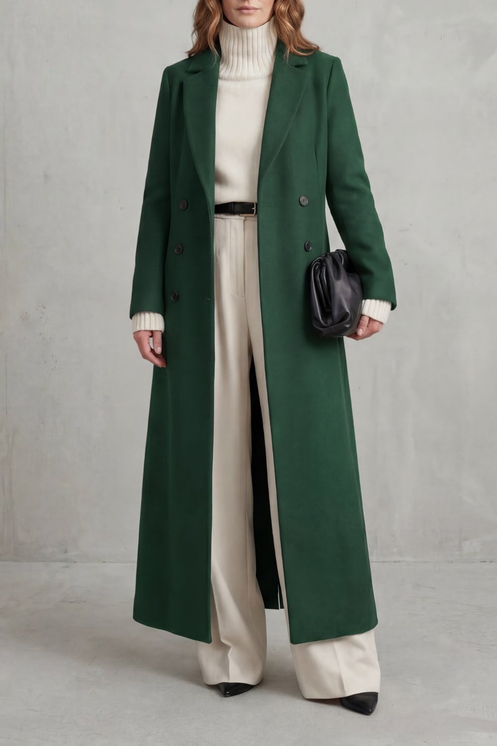 Cappotto lungo sartoriale donna 9