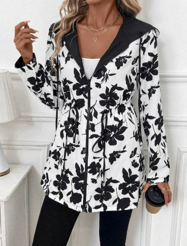 Cappotto reversibile donna con lato leopardato double face 2