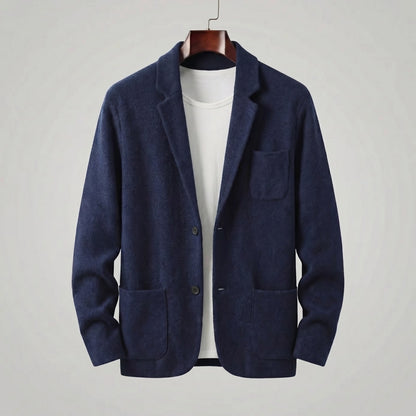 Giacca blazer uomo monopetto con revers e taglio sartoriale 6