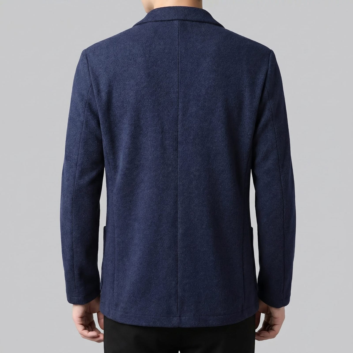 Giacca blazer uomo monopetto con revers e taglio sartoriale 7
