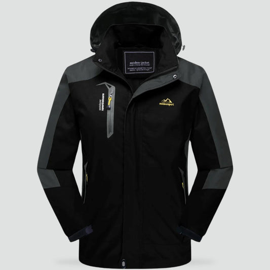 Giacca impermeabile donna antivento con cappuccio outdoor