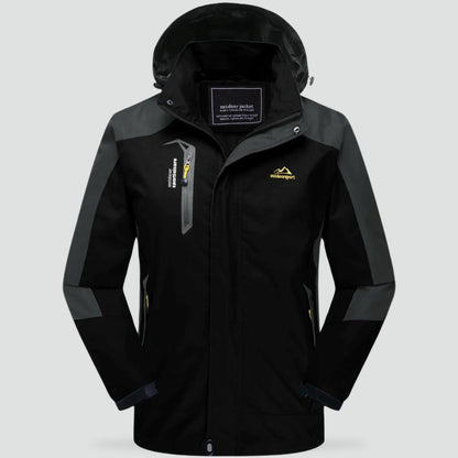 Giacca impermeabile donna antivento con cappuccio outdoor 2