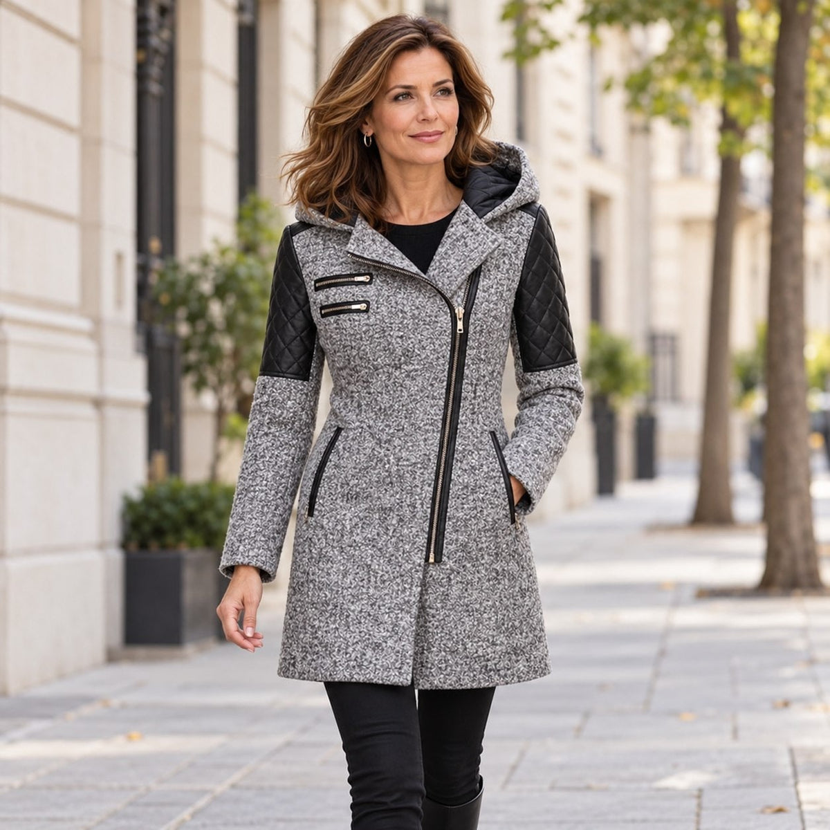 Giacca invernale donna, elegante e calda 1