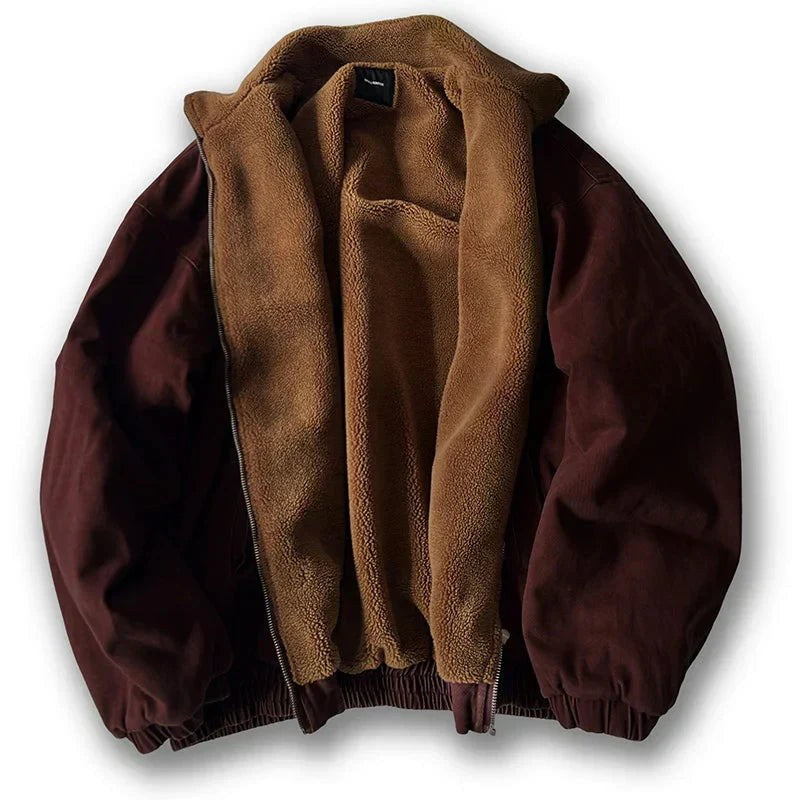 Giacca invernale uomo con zip intera e vestibilità comoda 4