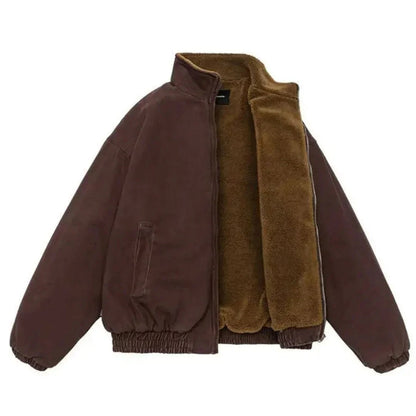 Giacca invernale uomo con zip intera e vestibilità comoda 2