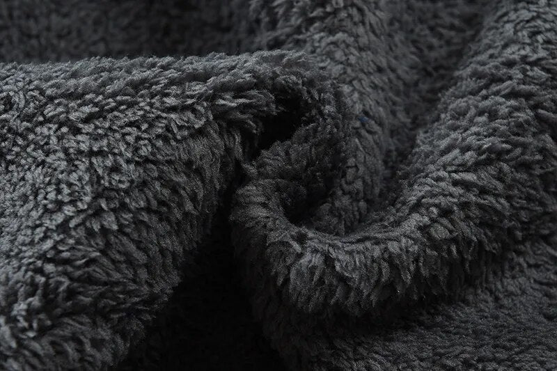 Giacca lunga con cappuccio uomo stile cardigan tinta unita 6