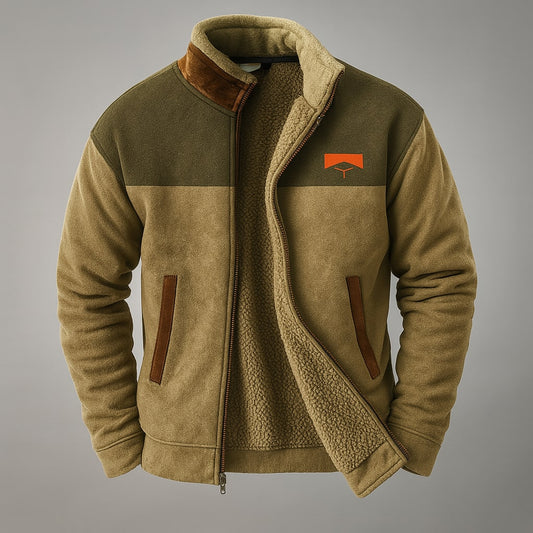 Giacca Outdoor in Pile e Lana Merino da Donna Calda 1