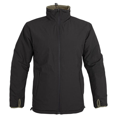 Giacca reversibile uomo leggera ripiegabile con collo alto 4