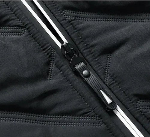Giacca trapuntata uomo impermeabile e antivento slim 6