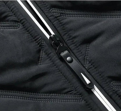 Giacca trapuntata uomo impermeabile e antivento slim 6