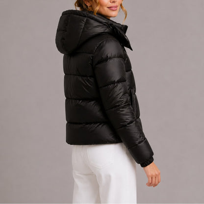 Piumino con cappuccio donna 5