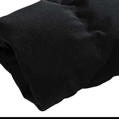 Piumino uomo caldo con cappuccio regolabile e tasche 5