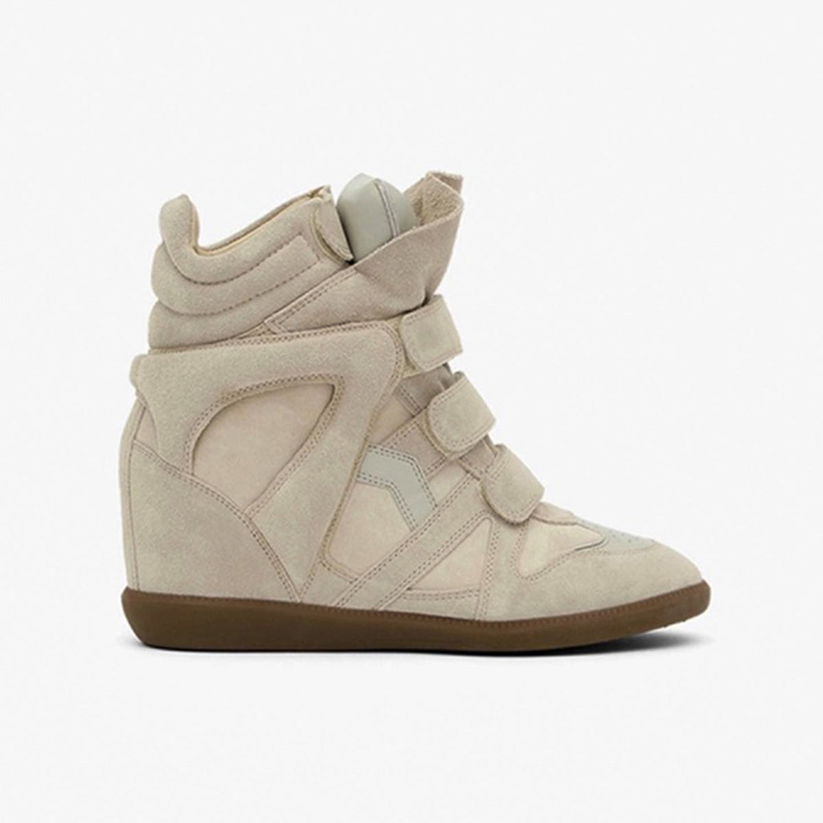 Sneakers alte con zeppa nascosta donna 7