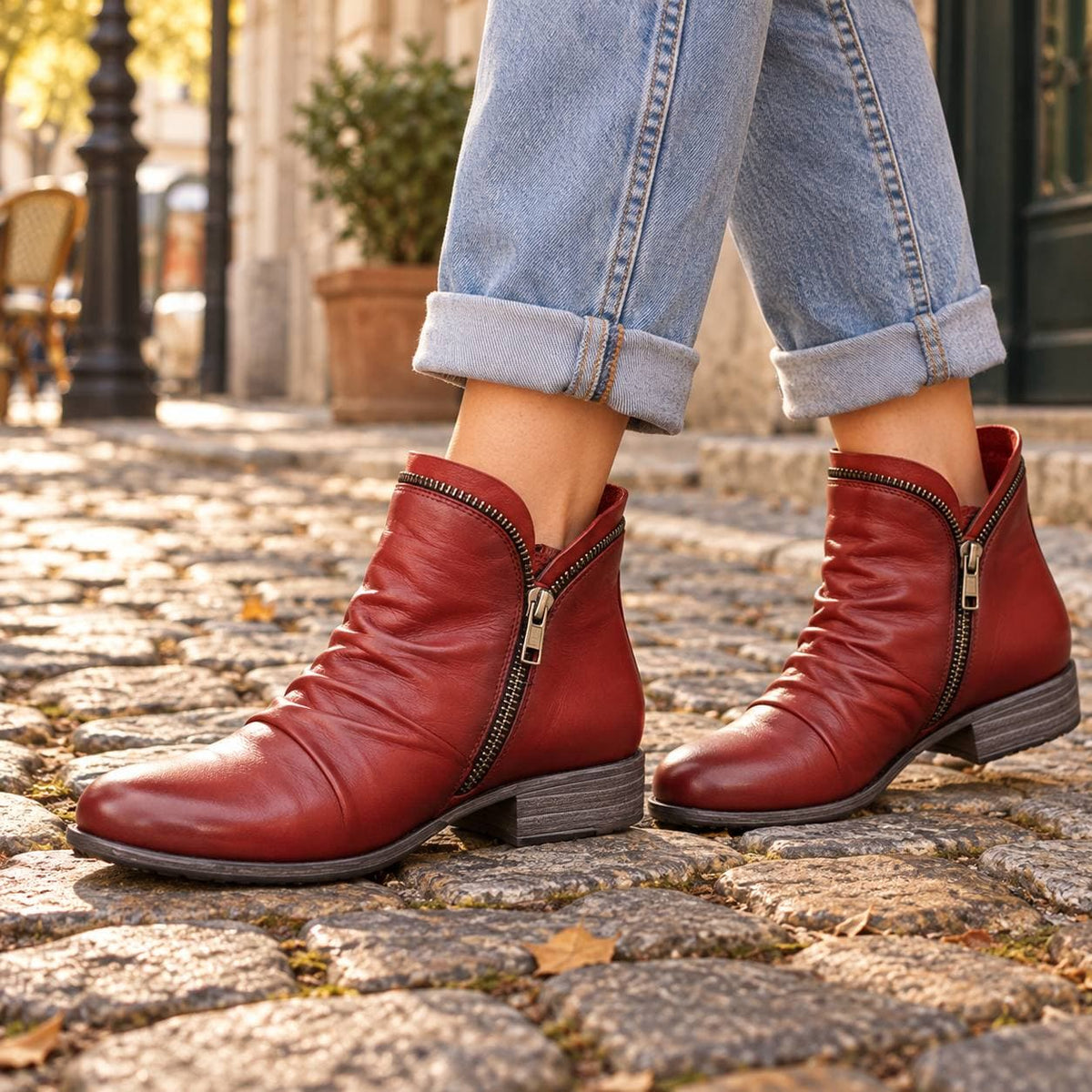 Stivaletti in similpelle donna autunno 3