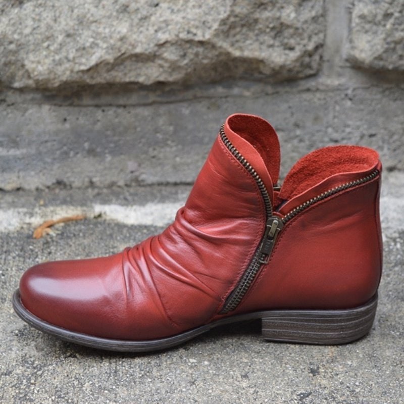 Stivaletti in similpelle donna autunno 9